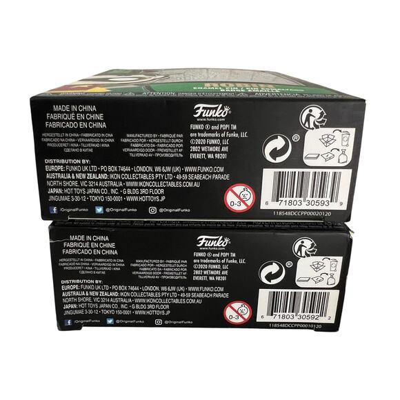 Funko POP! Pin DC Super Heroes Batman #01 & Robin #02 Enamel Pins New in Box - Picture 4 of 6